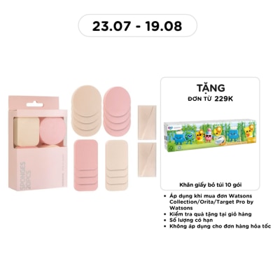WATSONS - Combo Bông Phấn Watsons 20pcs image
