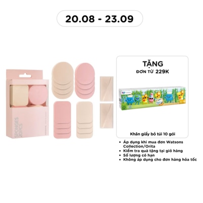 WATSONS Combo Bông Phấn Watsons 20pcs image