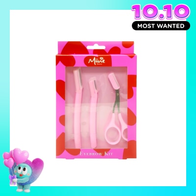 MIINE Bộ Dụng Cụ Tỉa Lông Mày Miine Eyebrow 3 Cái image