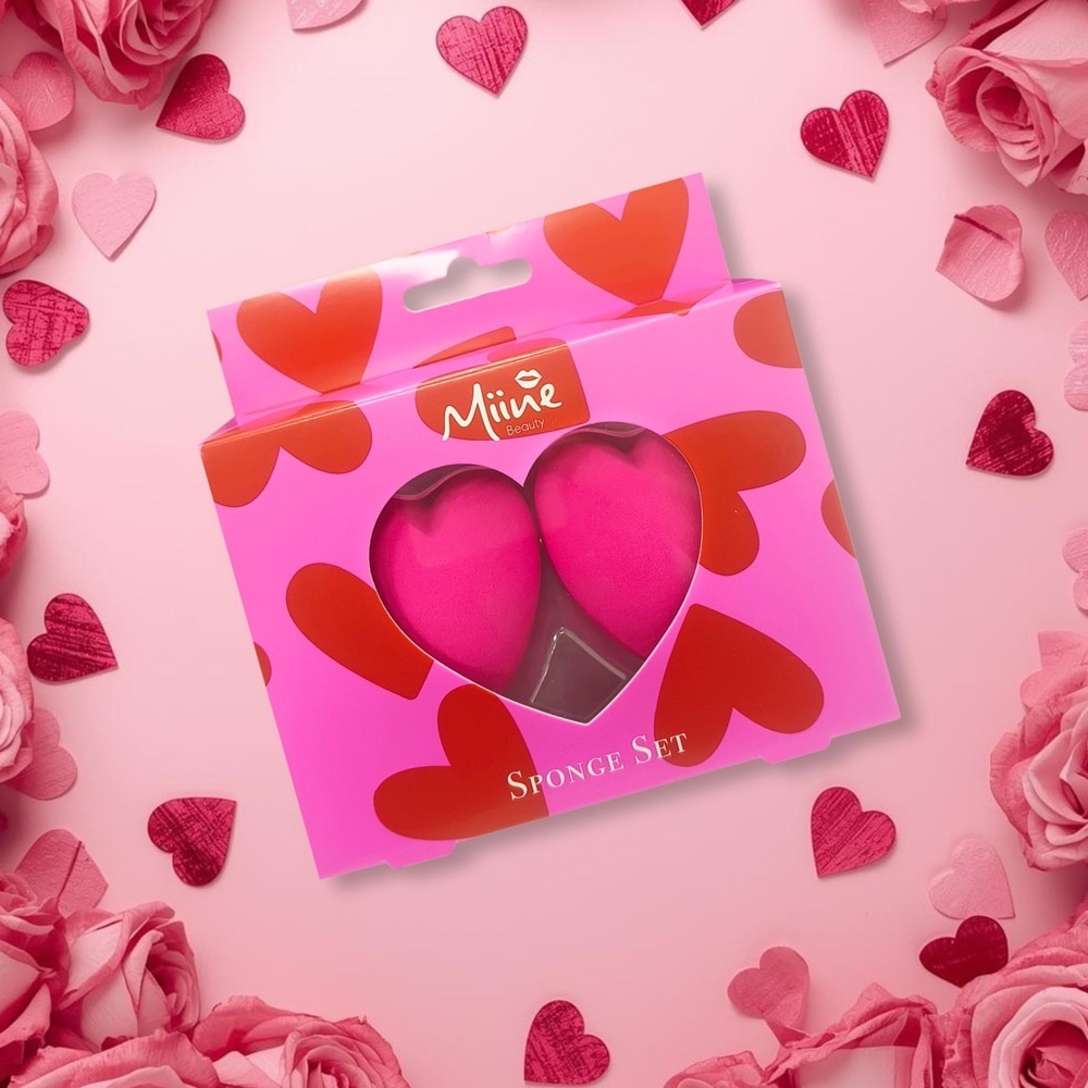 Heart Shape Sponge 2pcs image