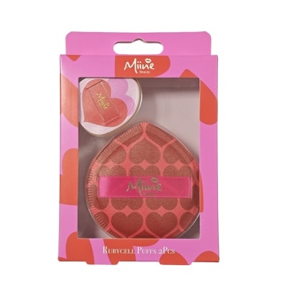 MIINE Bộ 2 Bông Mút Trang Điểm Miine Rubycell Sponge image