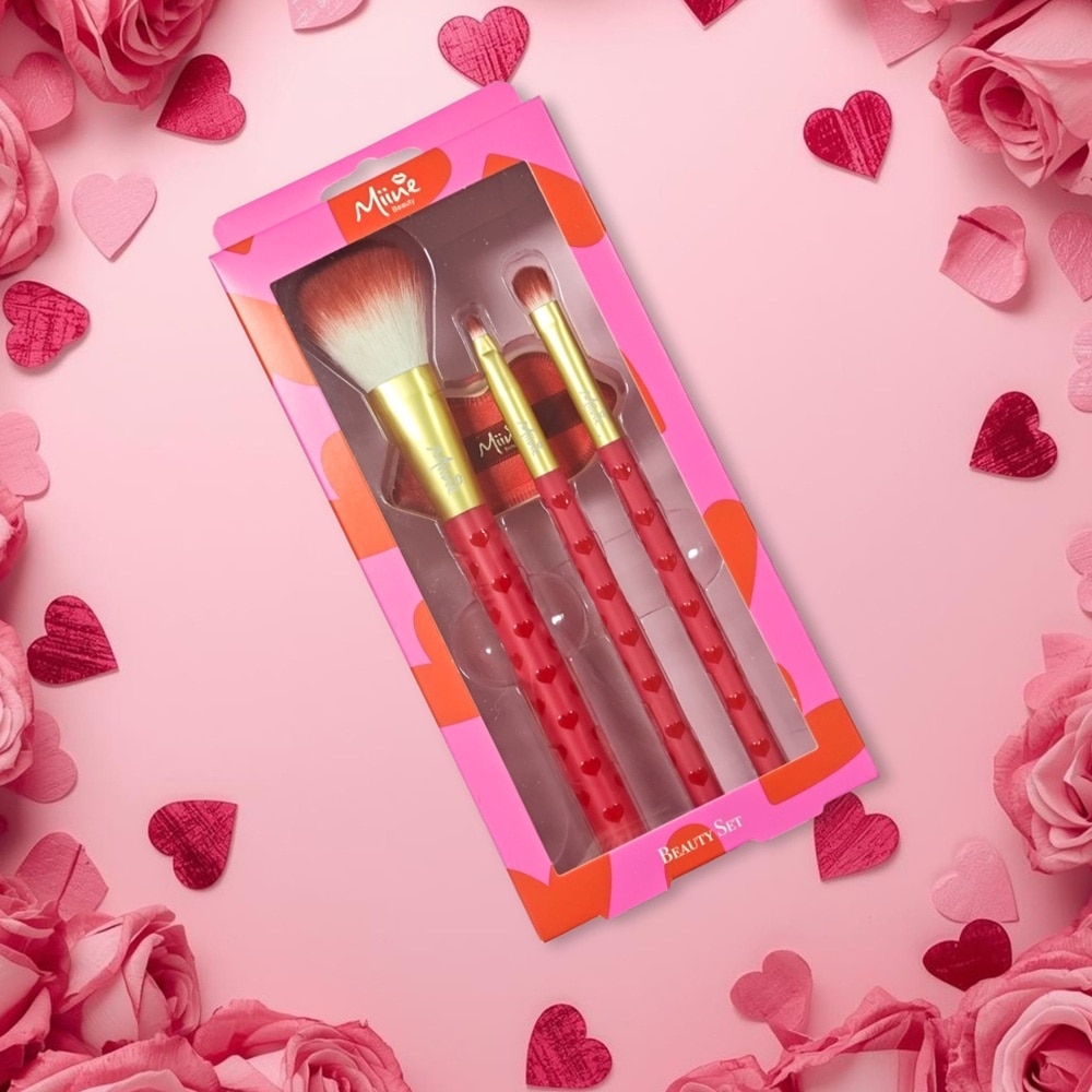 Beauty (Brush 3pcs + Sponge 1pcs)