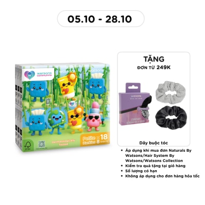 WATSONS Velvet Petite Hankies 3ply 8sheets 18pcs image