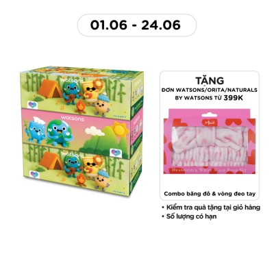 WATSONS - Velvet Facial Tissue (Box) 3ply 100sheets 3pcs