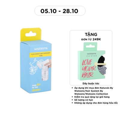 WATSONS Push Down Pump Dispenser 100ml image
