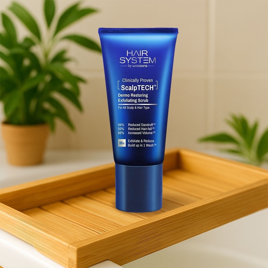 Tẩy Tế Bào Chết Da Đầu Hair System By Watsons Scalptech Dermo Restoring Exfoliating Scrub 160G