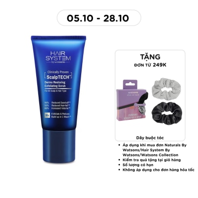 HAIR SYSTEM BY WATSONS Scalptech Dermo Restoring Exfoliating Scrub 160g image
