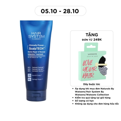 HAIR SYSTEM BY WATSONS Scalptech Dermo Repair & Recover Intensive Treatment 200ml image
