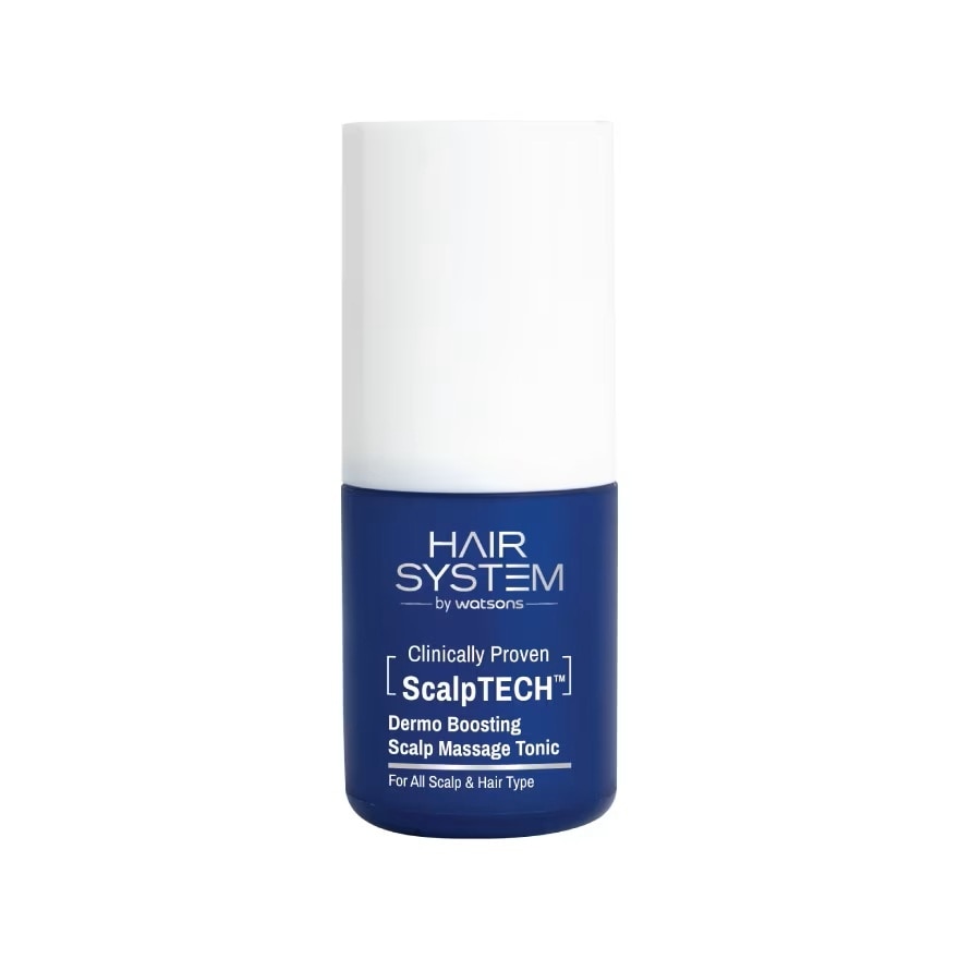 Tinh Chất Massage Da Đầu Hair System By Watsons Scalptech Dermo Boosting Scalp Massage Tonic 80ml