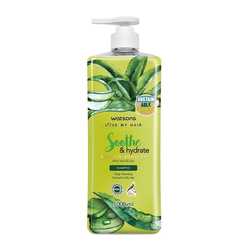 Soothe & Hydrate Aloe Vera & Lilac Shampoo 1000ml