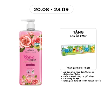 WATSONS - Rescue & Repair Rose & Evening Primrose Shampoo 1000ml image