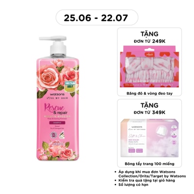 WATSONS - Rescue & Repair Rose & Evening Primrose Shampoo 1000ml image