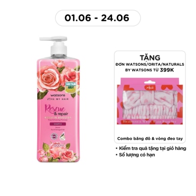 WATSONS - Rescue & Repair Rose & Evening Primrose Shampoo 1000ml