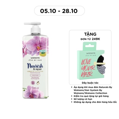 WATSONS Nourish & Repair Orchid & Chamomile Conditioner 1000ml image