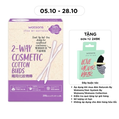WATSONS 2 Way Cosmetic Cotton Buds 200pcs image