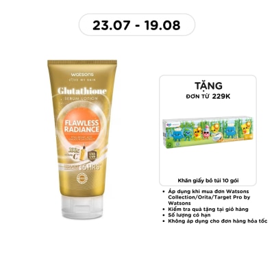 WATSONS, Glutathione Flawless Radiance Serum Lotion 330ml