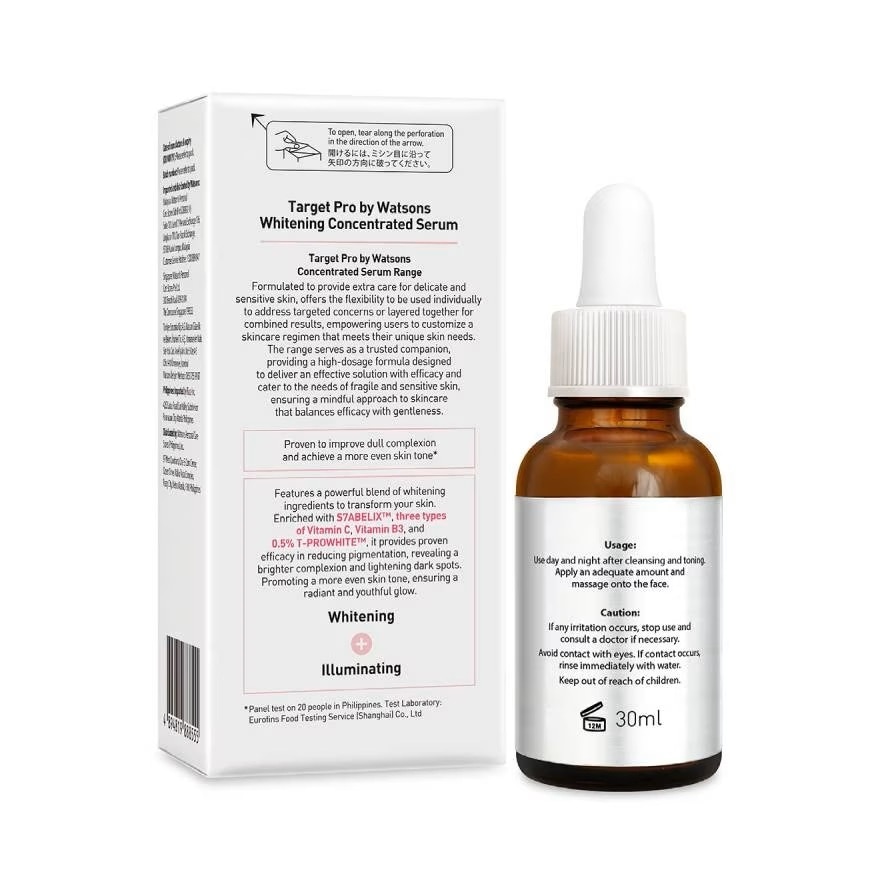Tinh Chất Sáng Da Target Pro by Watsons Whitening Concentrated Serum 30ml image