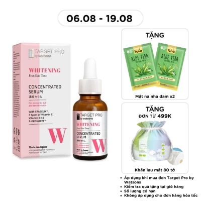 TARGET PRO BY WATSONS - Tinh Chất Sáng Da Target Pro by Watsons Whitening Concentrated Serum 30ml image