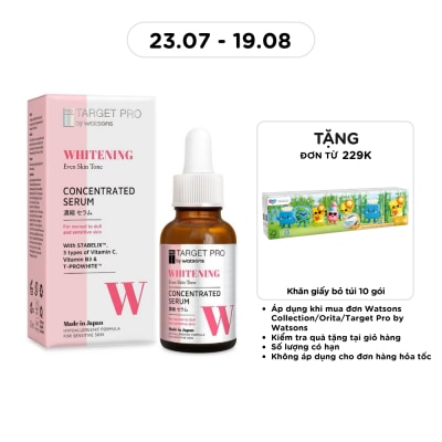 TARGET PRO BY WATSONS - Tinh Chất Sáng Da Target Pro by Watsons Whitening Concentrated Serum 30ml image