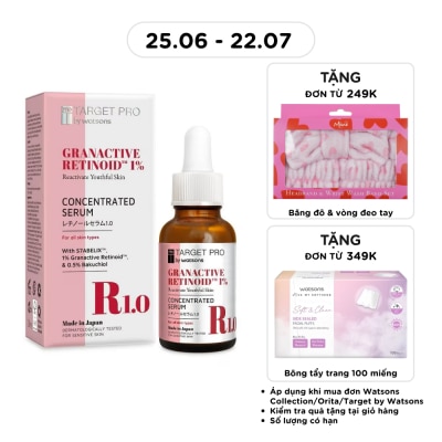 TARGET PRO BY WATSONS - Granactive Retinoid 1％ Concentrated Serum 30ml