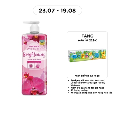 WATSONS - Love My Skin Brightening Cream Body Wash 1000ml image