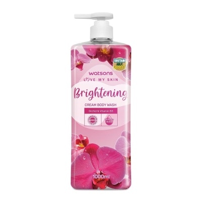 WATSONS - Love My Skin Brightening Cream Body Wash 1000ml
