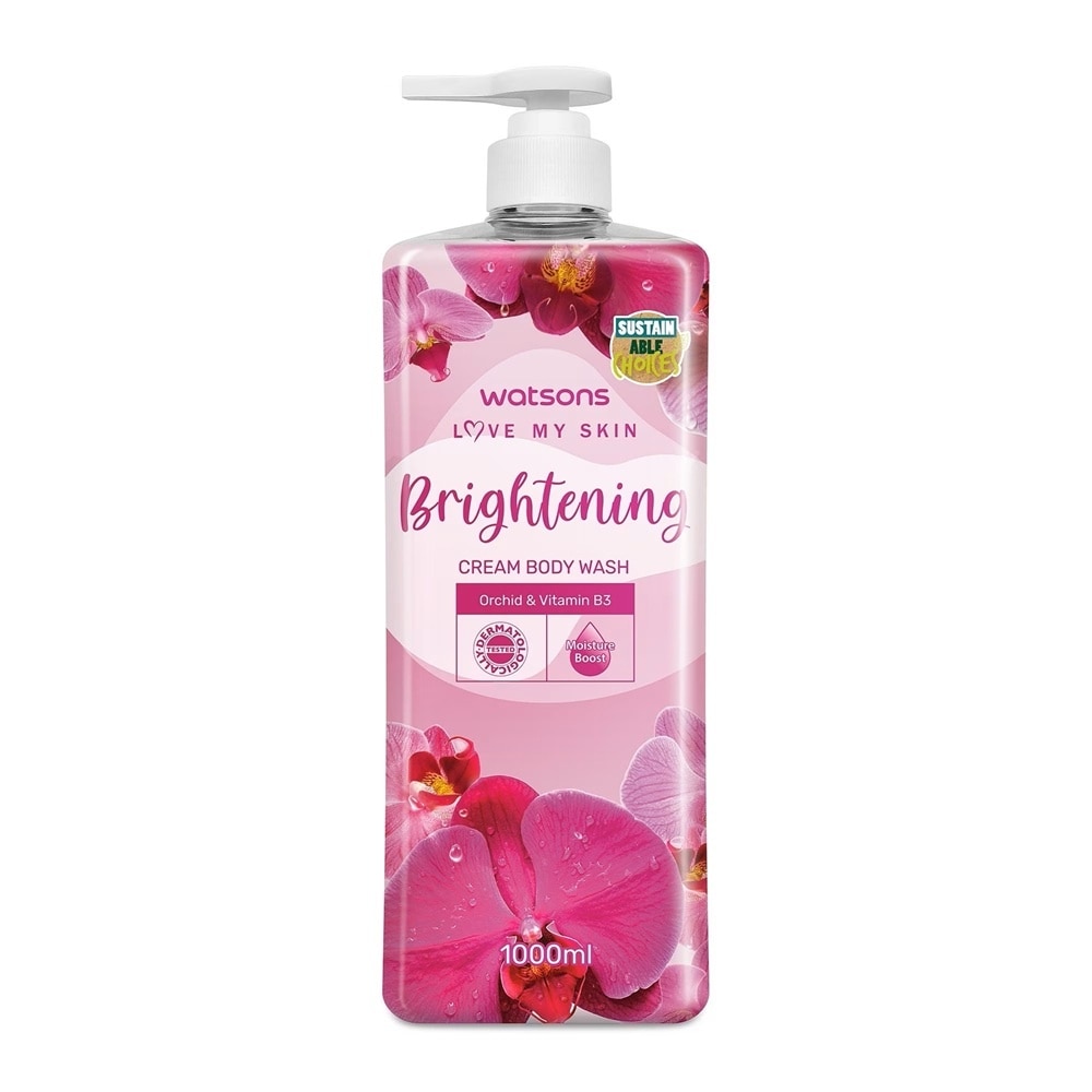 Love My Skin Brightening Cream Body Wash 1000ml