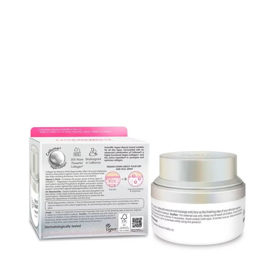 White Regeneration Instant Finishing Cream 50ml image