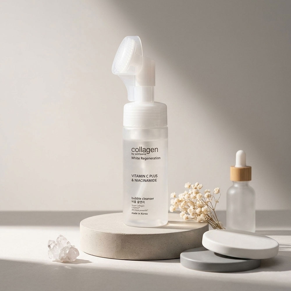 White Regeneration Vitamin C Plus & Niacinamide Bubble Cleanser 150ml image