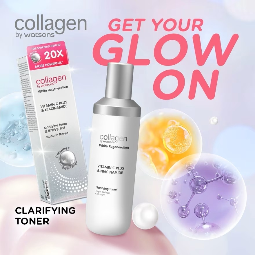 White Regeneration Vitamin C Plus & Niacinamide Clarifying Toner 130ml image