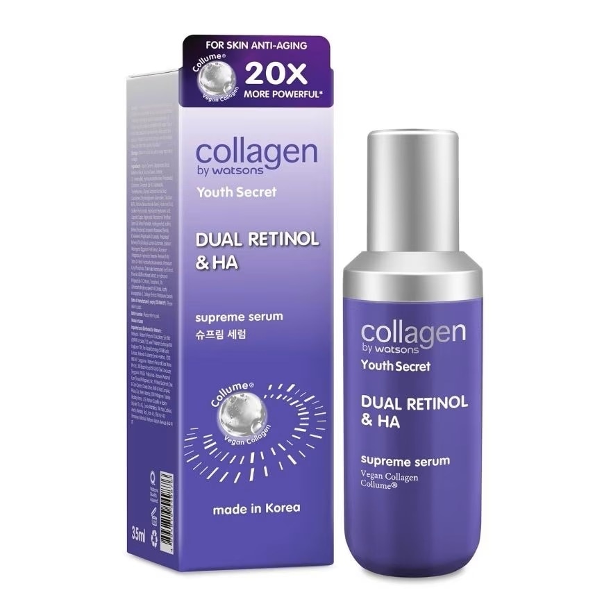 Youth Secret Dual Retinol & HA Supreme Serum 35ml