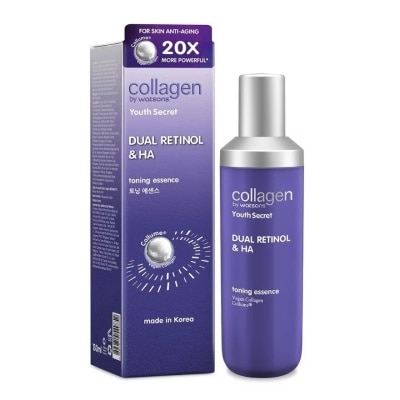 COLLAGEN BY WATSONS Youth Secret Dual Retinol & HA Toning Essence 130ml image