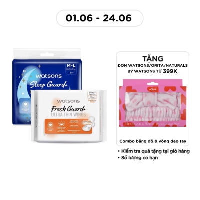 WATSONS - Combo Băng Vệ Sinh Watsons Ngày và Đêm