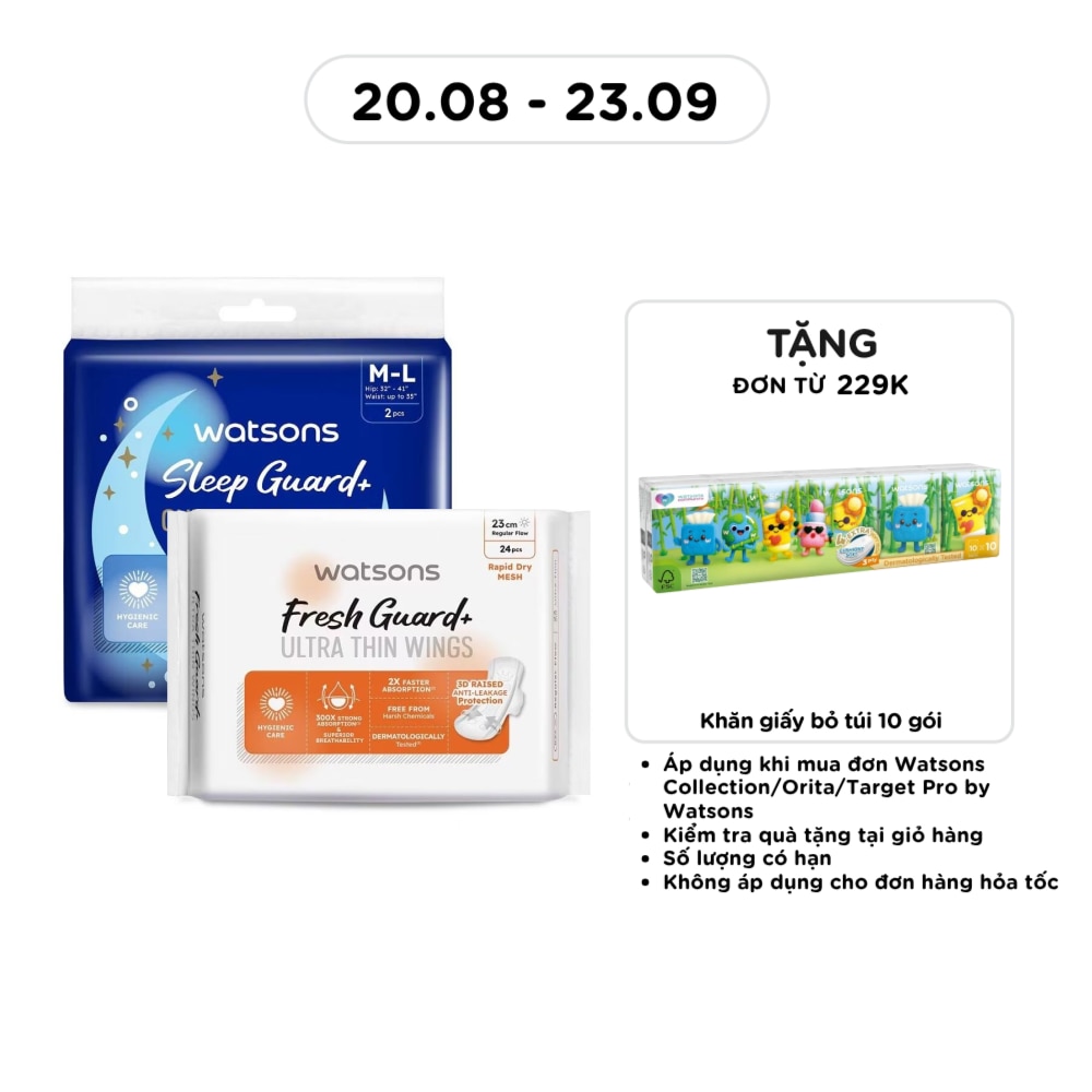 Combo Băng Vệ Sinh Watsons Ngày và Đêm image