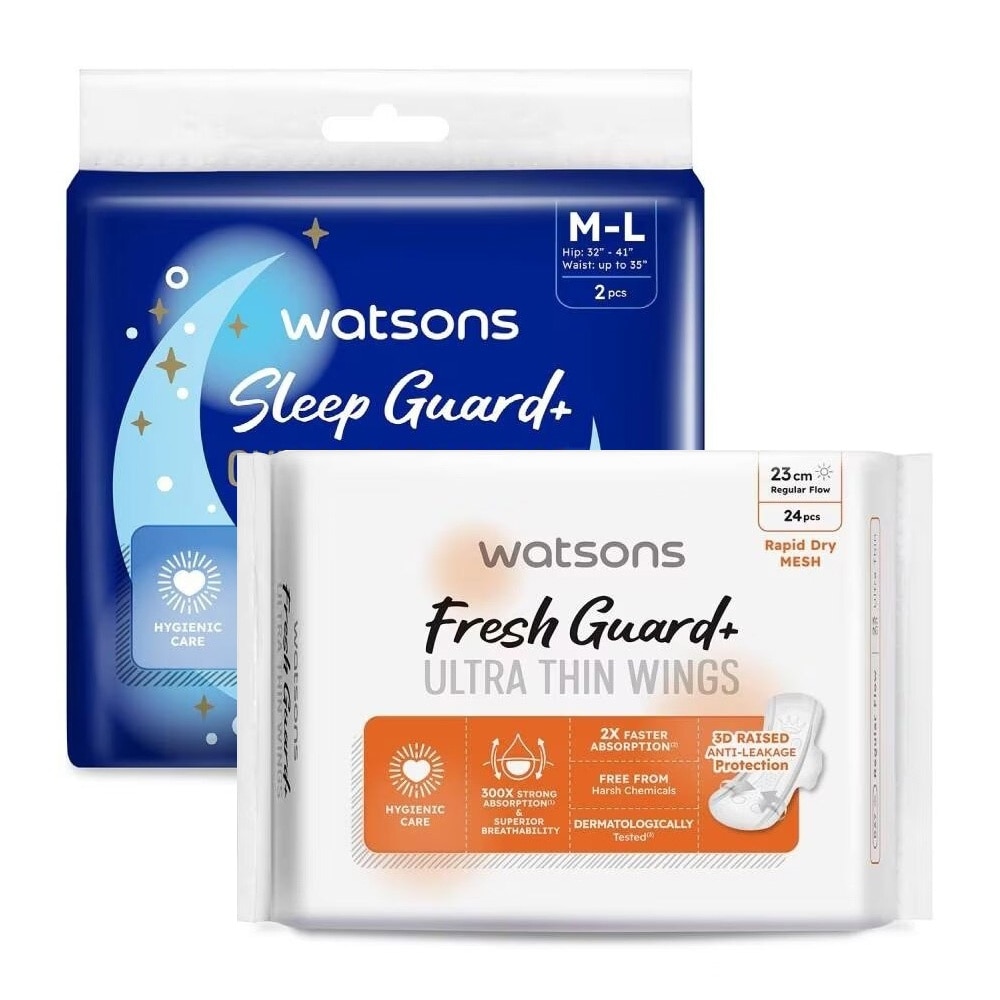 Combo Băng Vệ Sinh Watsons Ngày và Đêm