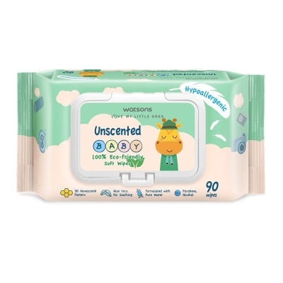 WATSONS Watsons Unscented Baby Soft Wipes (Emboss) 90s image