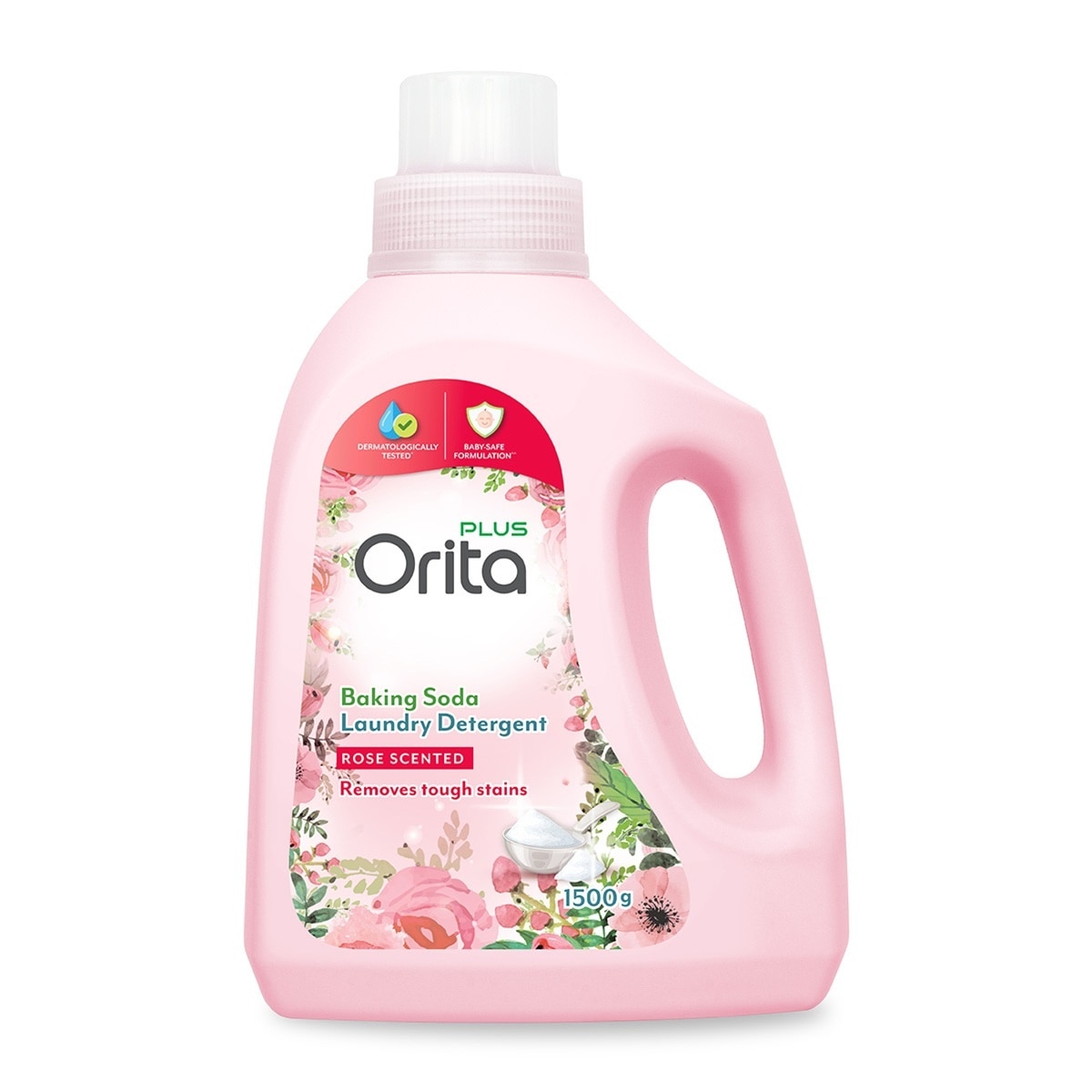 Orita Baking Soda Laundry Detergent – Rose 1500g image