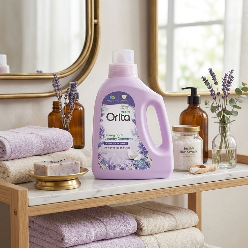 Orita Baking Soda Laundry Detergent – Lavender 1500g image