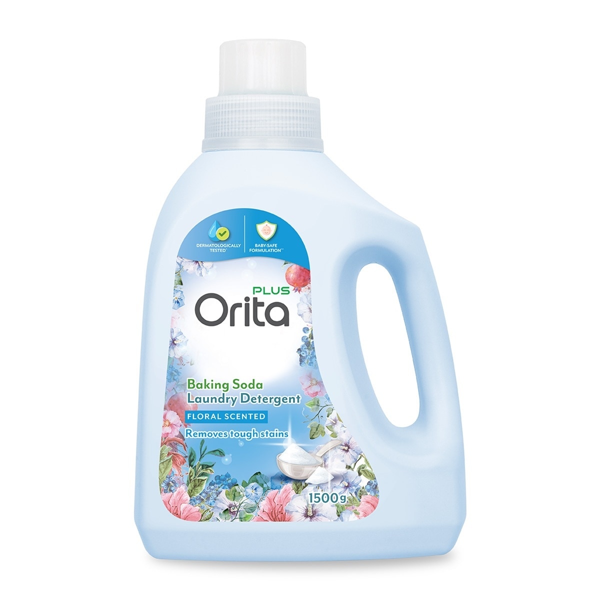 Orita Baking Soda Laundry Detergent – Floral 1500g
