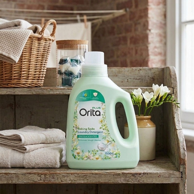 Orita Baking Soda Laundry Detergent – Freesia 1500g image