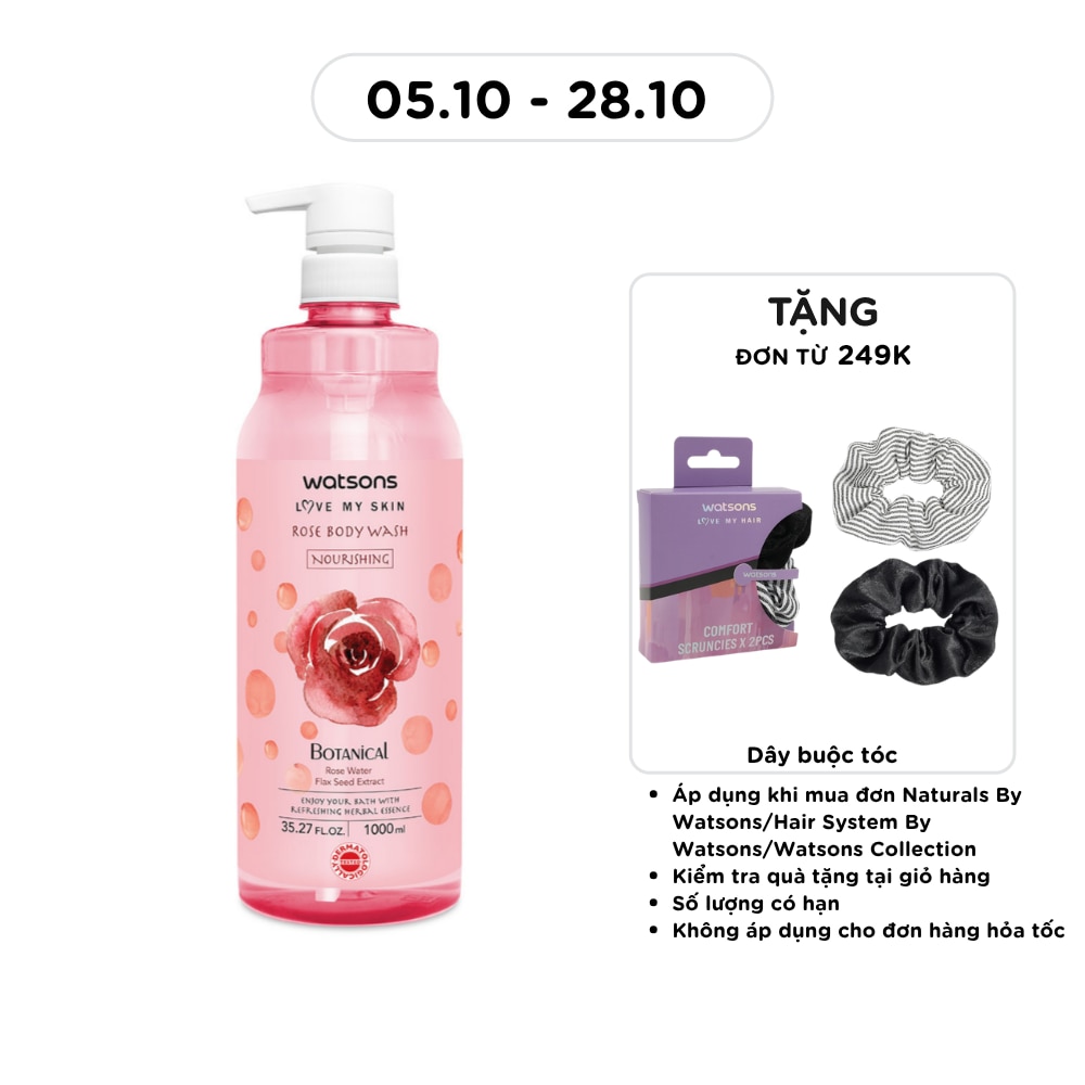 Watsons Rose Body Wash 1000ml