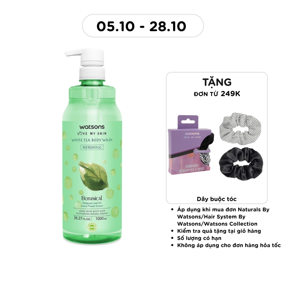 Watsons White Tea Body Wash 1000ml