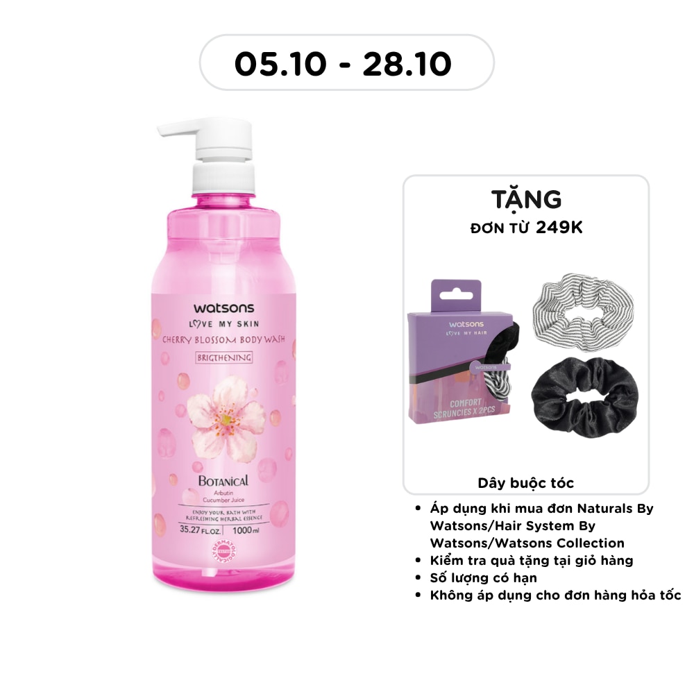 Watsons Cherry Blossom Body Wash 1000ml