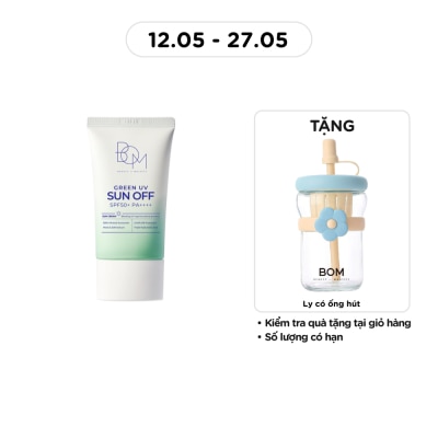 BOM - Green UV Sun Off SPF50+ PA++++ 50ml