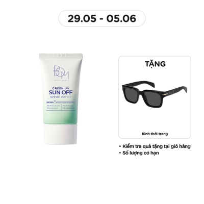 BOM Kem Chống Nắng BOM Green UV Sun Off SPF50+, PA++++ 50ml
