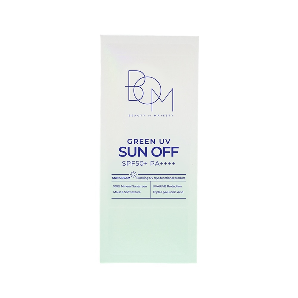 Kem Chống Nắng BOM Green UV Sun Off SPF50+, PA++++ 50ml
