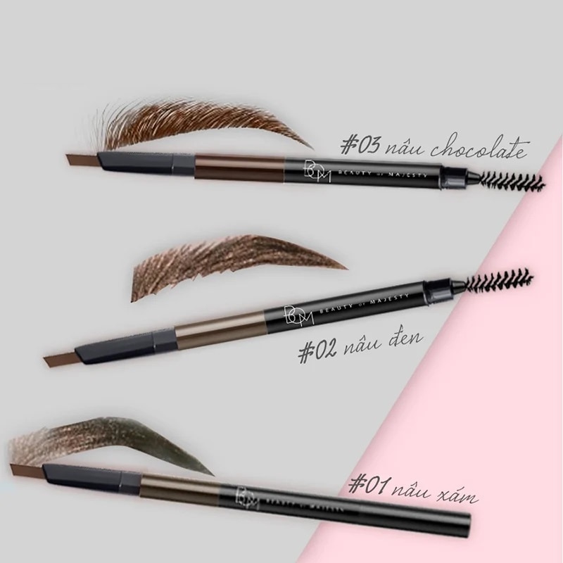 3IN1 Triple Edge Eyebrow 0.2g .#01 Gray Brown