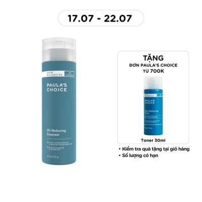 PAULA'S CHOICE - Sữa Rửa Mặt Paula's Choice Skin Balancing Cân Bằng Độ Ẩm Và Giảm Dầu 237ml image