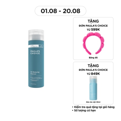 PAULA'S CHOICE Sữa Rửa Mặt Paula's Choice Skin Balancing Cân Bằng Độ Ẩm Và Giảm Dầu 237ml