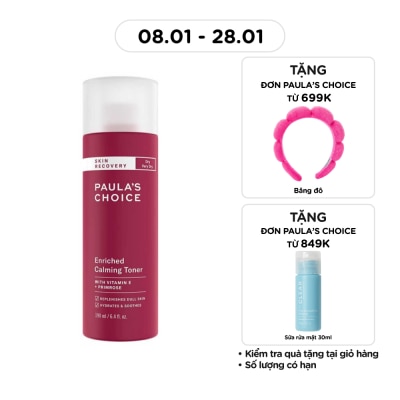 PAULA'S CHOICE Nước Cân Bằng Paula's Choice Skin Recovery Phục Hồi Độ Ẩm Cho Da 190ml